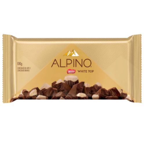 Chocolate Nestlé Alpino White Top 100 Gramas é bom? Vale a pena?