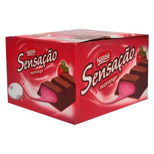 Chocolate Sensação Morango C/24 - Nestlé é bom? Vale a pena?