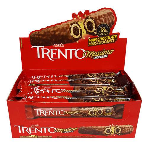 Chocolate Trento Massimo 38% Cacau C/16 - Peccin é bom? Vale a pena?