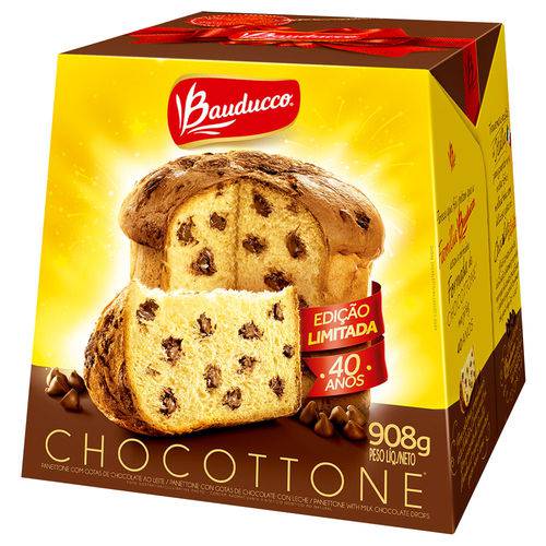 Chocottone Gotas de Chocolate 908g - Bauducco é bom? Vale a pena?