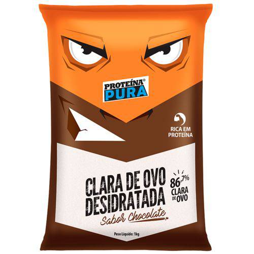 Clara de Ovo Desidratada - Sabor Chocolate - 1Kg Proteina Pura é bom? Vale a pena?