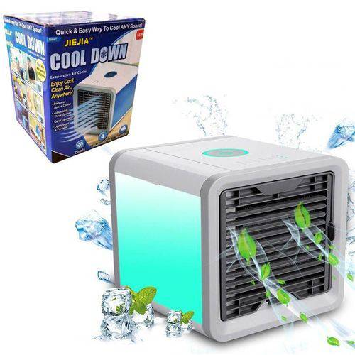 Climatizador Ar Ventilador Luminaria Agua Cool Cooler Gelado (888675) é bom? Vale a pena?