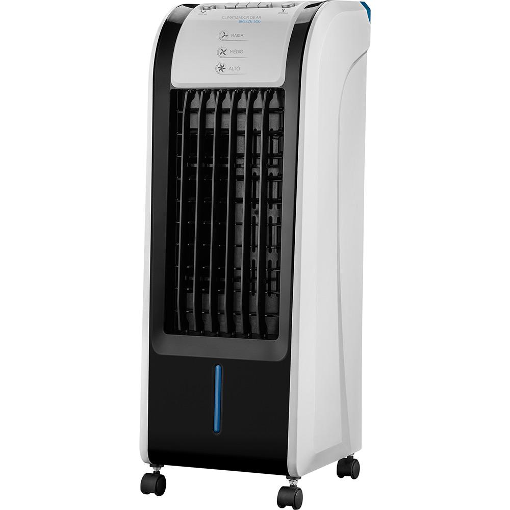 Climatizador de Ar Portatil Breeze 506 CLI506 Frio Preto Com Filtro e Gel para Resfriamento é bom? Vale a pena?