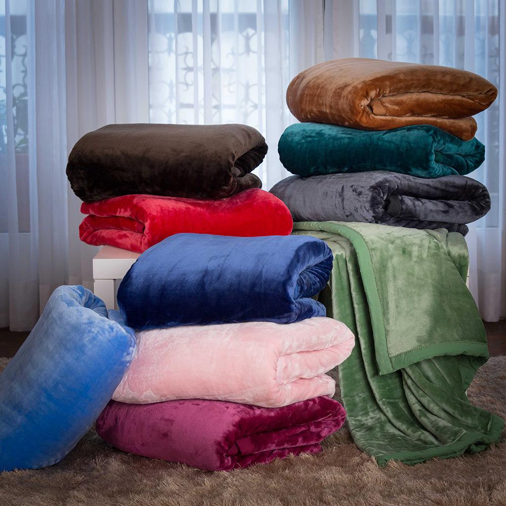Cobertor Casal Flannel Colors Com Borda Em Percal - Casa & Conforto é bom? Vale a pena?
