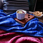 Cobertor Casal Flannel 3D Arabesco Cereja - Casa & Conforto é bom? Vale a pena?