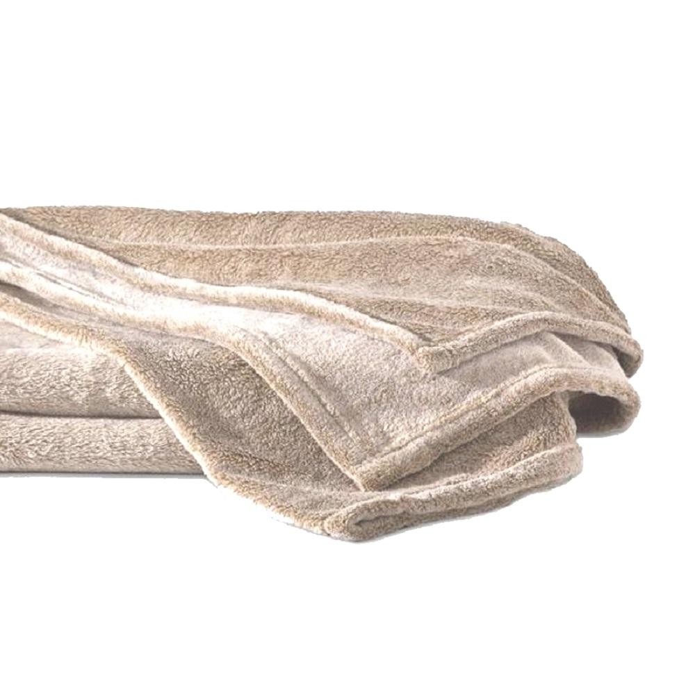 Cobertor De Microfibra Corttex Casal Bege é bom? Vale a