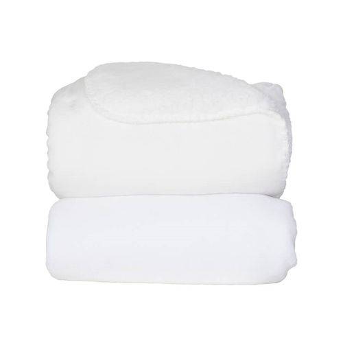 Cobertor Donna Bebê 110x90 Cm Branco Microfibra Plush com Sherpa é bom? Vale a pena?