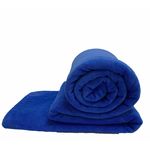 Cobertor Manta Casal em Microfibra Antialérgica Azul Claro 180 X 240 com 300g/m² – Mrc Enxoval é bom? Vale a pena?