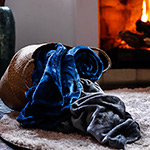 Cobertor Queen Flannel 3D Geométrico Azul - Casa & Conforto é bom? Vale a pena?