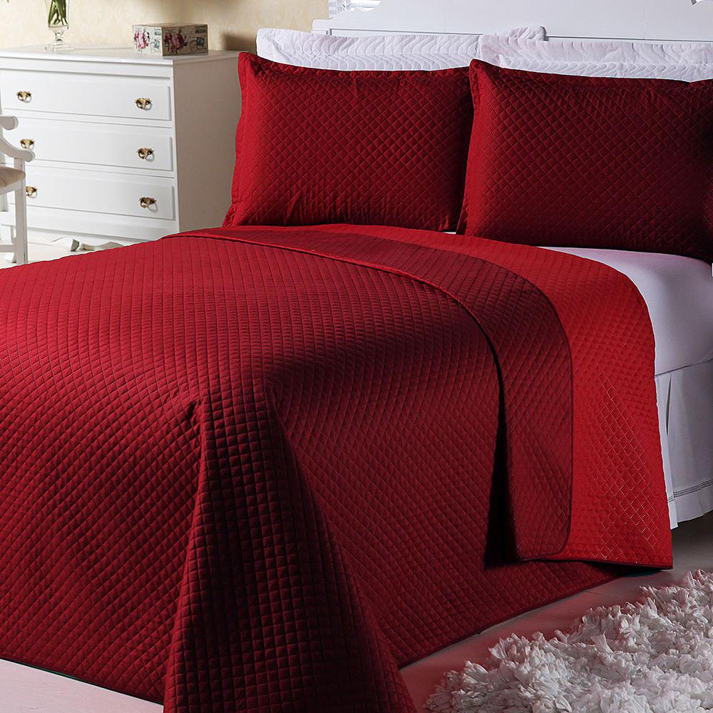 Cobre-leito Dual Color Solteiro com Porta-travesseiro Scarlet e Vermelho Orb é bom? Vale a pena?