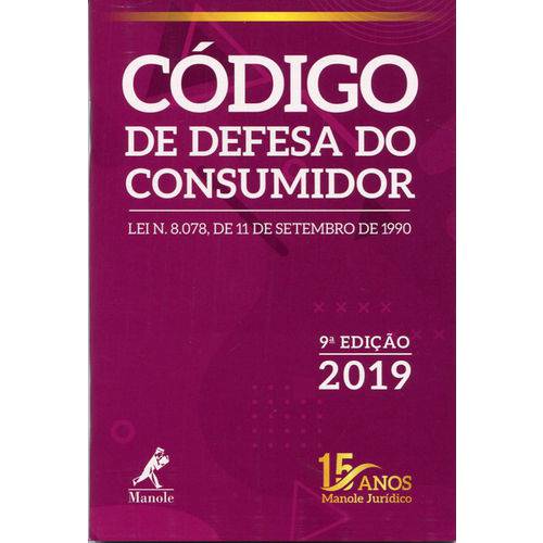 Código de Defesa do Consumidor - 9ª Edição (2019) é bom? Vale a pena?