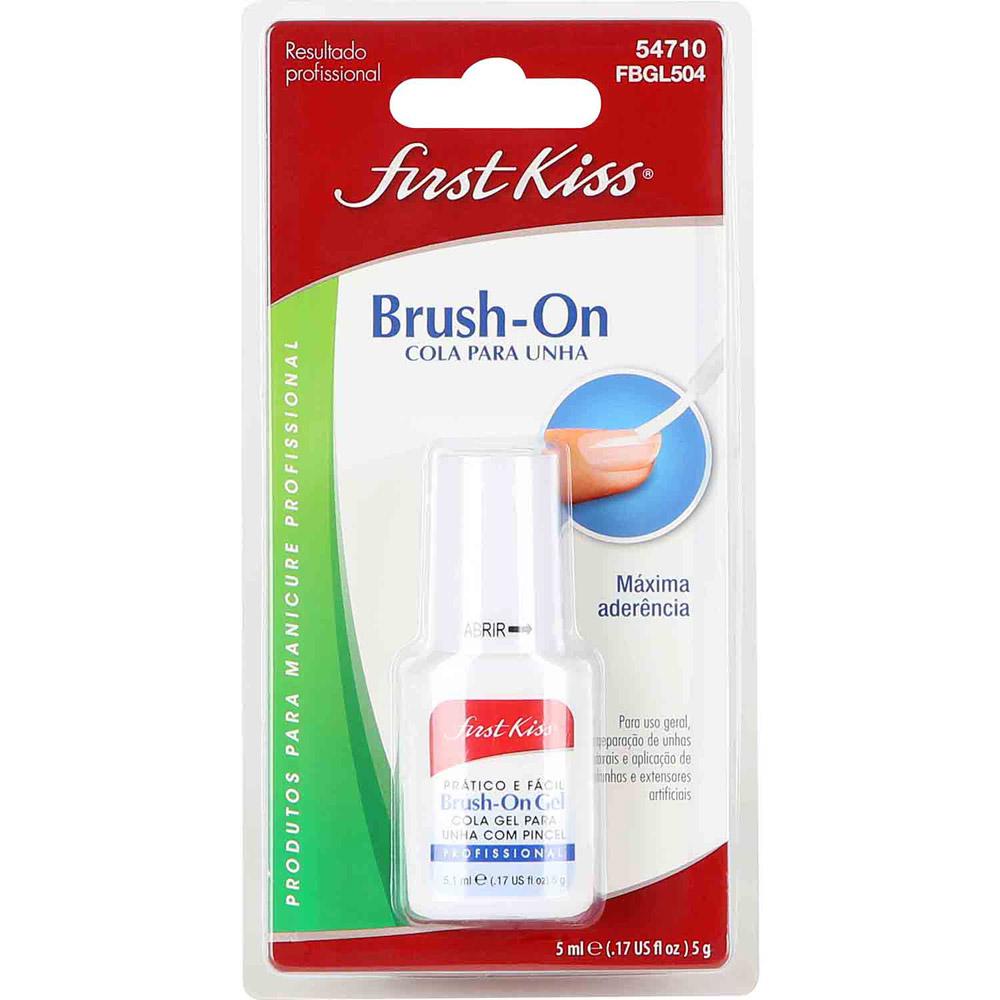 Cola Gel para Unhas First Kiss Em Pincel Brush-On é bom? Vale a pena?