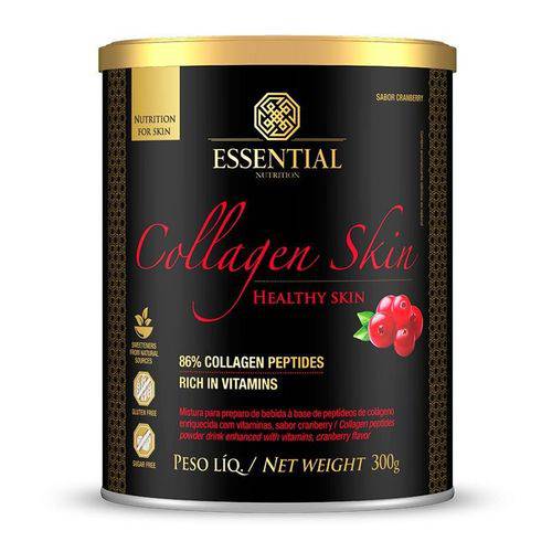 Colágeno Collagen Skin Cranberry Essential Nutrition 300g é bom? Vale a pena?