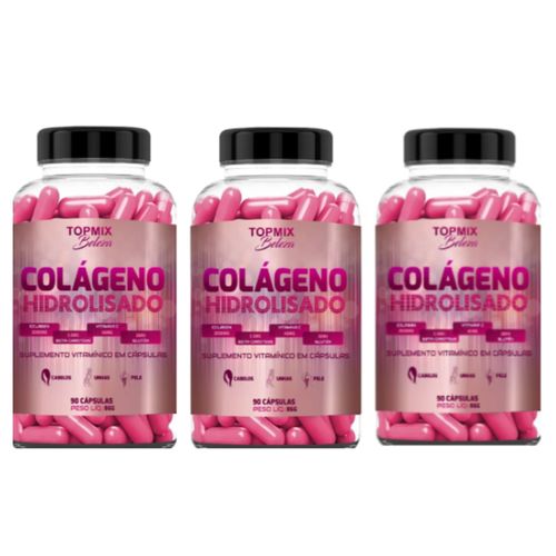 Colageno Hidrolizado Topmix Betacaroten Vitamina C 270caps 3 é bom? Vale a pena?
