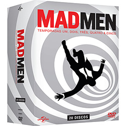Coleção DVD Madmen 1ª a 5ª Temporada (20 Discos) é bom? Vale a pena?