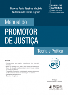 Coleção Manuais das Carreiras - Manual do Promotor de Justiça (2016) é bom? Vale a pena?