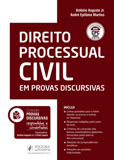Coleção provas discursivas respondidas e comentadas - Direito Processual Civil é bom? Vale a pena?
