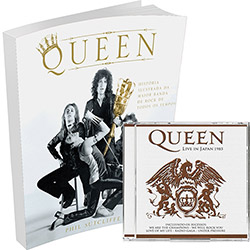 Coleção Queen: Livro a História Ilustrada da Maior Banda de Rock + CD Queen Live In Japan 1985 é bom? Vale a pena?