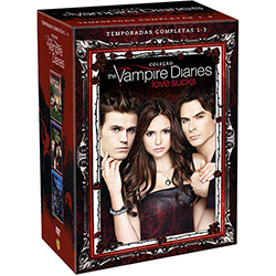 Coleção The Vampire Diaries: Love Sucks - Temporadas Completas 1 - 3 (15 DVDs) é bom? Vale a pena?