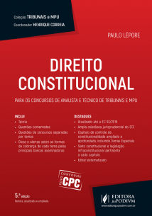 Coleção Tribunais e MPU - Direito Constitucional - Para Técnico e Analista (2017) é bom? Vale a pena?