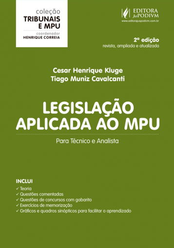 Coleção Tribunais e MPU - Legislação Aplicada ao MPU - 2a ed.: Rev., amp. e atualizada (2014) é bom? Vale a pena?