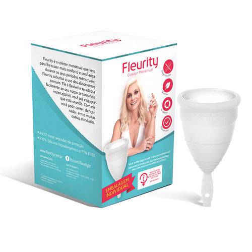 Coletor Menstrual Fleurity Tipo 2 Sem Pigmento 1 Unidade é bom? Vale a pena?