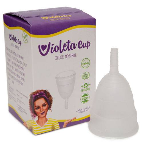 Coletor Menstrual Tipo B Violeta Cup - Cuidado Feminino é bom? Vale a pena?
