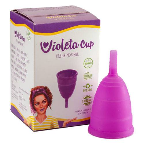 Coletor Menstrual Tipo a Violeta Cup - Cuidados Femininos é bom? Vale a pena?