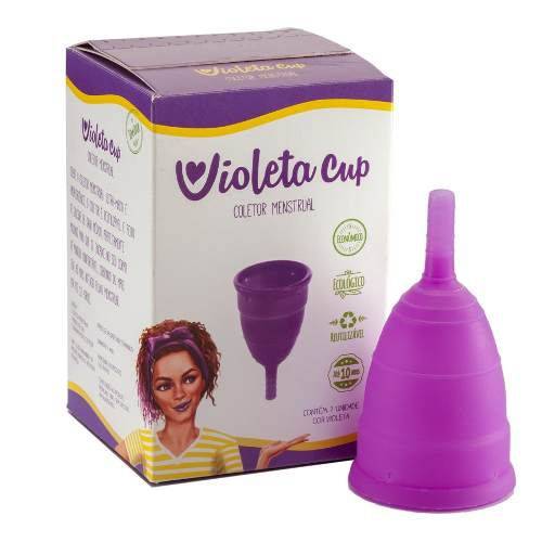 Coletor Menstrual Violeta Cup- Violeta Tipo- a é bom? Vale a pena?