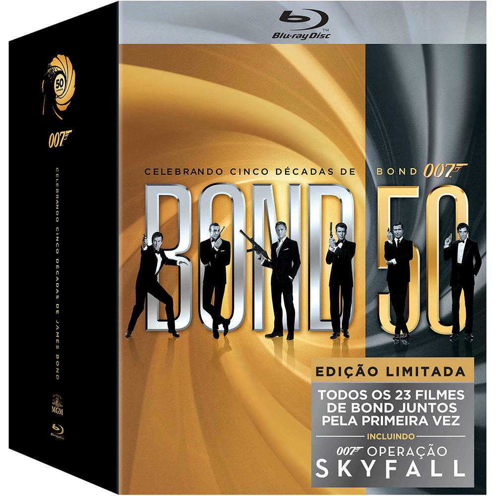 Coleção Blu-Ray 007 Celebrando Cinco Décadas de Bond - Incluindo 007 Operação Skyfall (23 Discos) é bom? Vale a pena?