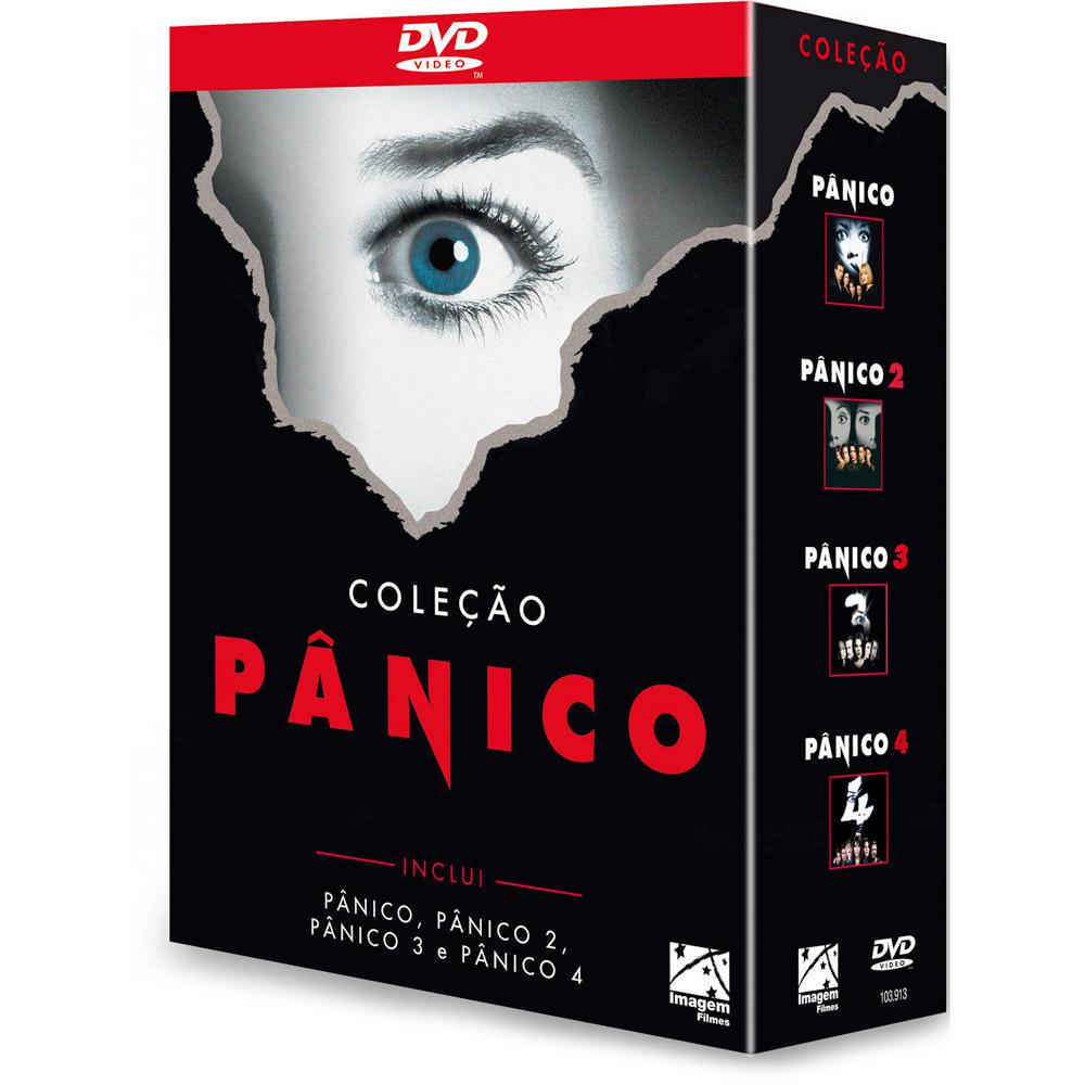 Coleção DVD Pânico: 1, 2, 3 e 4 (4 DVDs) é bom? Vale a pena?