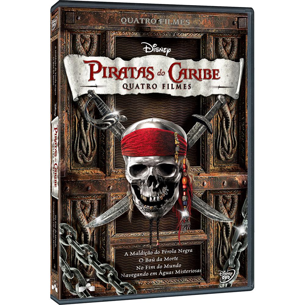 Coleção Quadrilogia Piratas do Caribe (4 DVDs) é bom? Vale a pena?