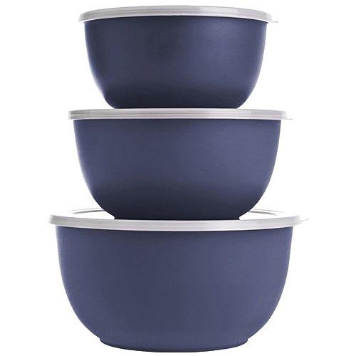 Color Freezer Bowl Azul - 3 Pçs - Euro Home é bom? Vale a pena?