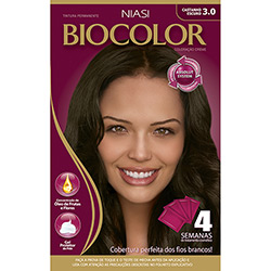 Coloração Biocolor Kit Castanho Escuro 3.0 é bom? Vale a pena?