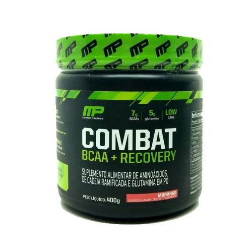 Combat Bcaa + Recovery 400g Muscle Pharm é bom? Vale a pena?
