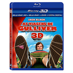Combo Blu-ray 3D + Blu-ray + DVD As Viagens de Gulliver é bom? Vale a pena?