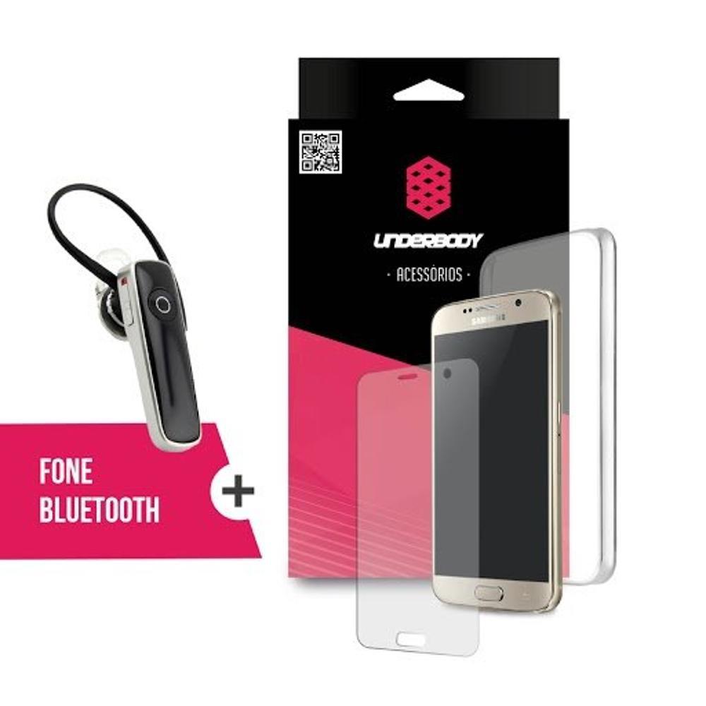 Combo Capa Transparente + Película De Vidro + Fone De Ouvido Bluetooth Padrão Para Samsung Galaxy J2 é bom? Vale a pena?