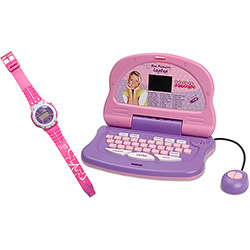 Combo Meu Primeiro Laptop com Relógio Digital Xuxa - Candide Rosa e Lilás é bom? Vale a pena?