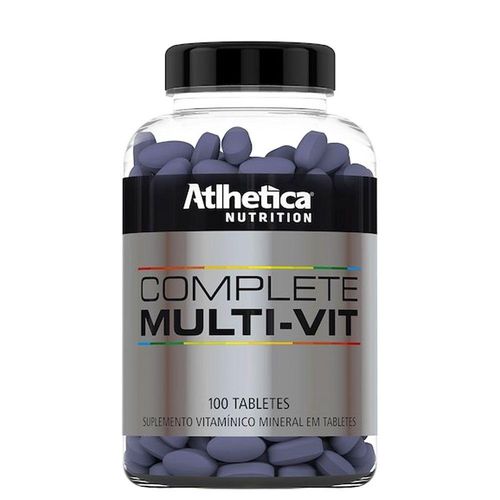 Complete Multi Vit - 100 Tabletes - Atlhetica é bom? Vale a pena?