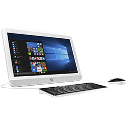 Computador All In One HP 20-E001br Intel Celeron Dual Core 2GB 500GB LED 19,5" Branco Windows 10 é bom? Vale a pena?