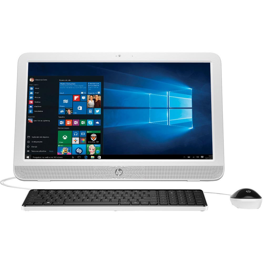 Computador All in One HP 20-E001br Intel Celeron Dual Core 2GB 500GB LED 19,5" Windows 10 Branco é bom? Vale a pena?