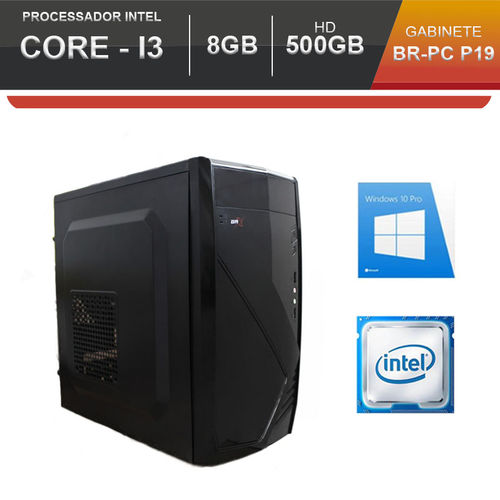 Computador BR One Desktop Intel Core I3-2100 8GB HD 500GB Windows 10 Pro é bom? Vale a pena?
