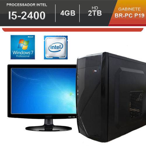 Computador Br-pc com Monitor Led 15,6 Intel Core I5-2400 4gb Hd 2tb Windows 7 Pro é bom? Vale a pena?