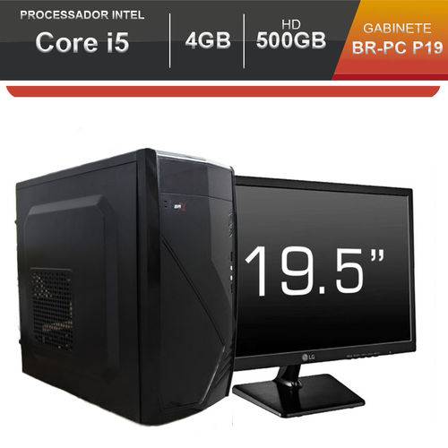 Computador BR-pc com Monitor Led 19.5 Intel Core I5-2400 4GB HD 500GB Windows 10 Pro é bom? Vale a pena?