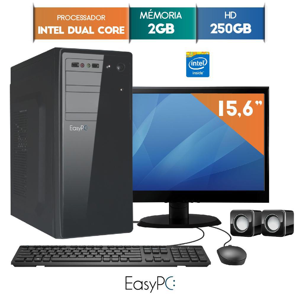 Computador Com Monitor Led 15.6 Easypc Intel Dual Core 2.41 2gb Hd 250gb é bom? Vale a pena?