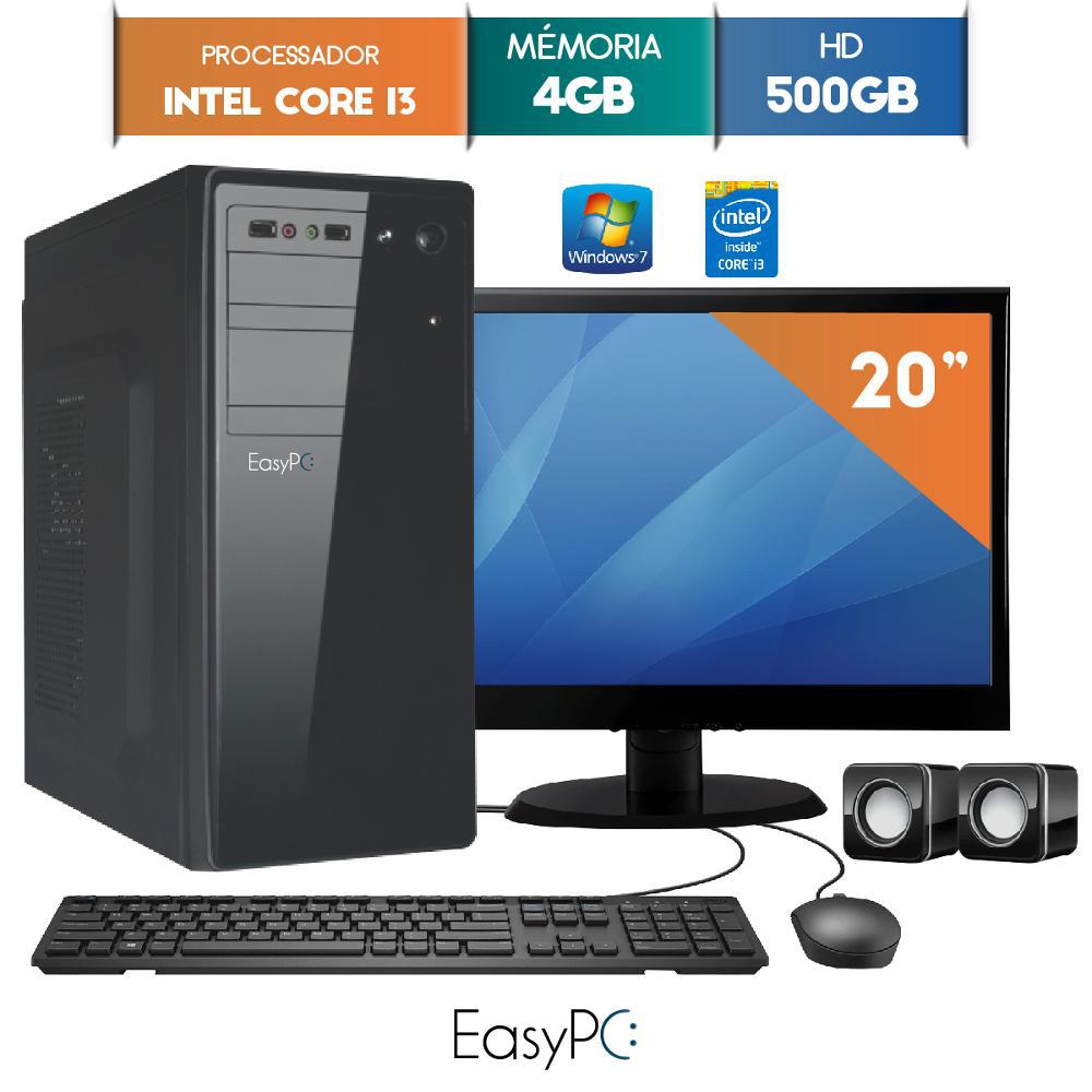 Computador Com Monitor Led 19.5 Easypc Intel Core I3 4gb Hd 500gb Windows é bom? Vale a pena?