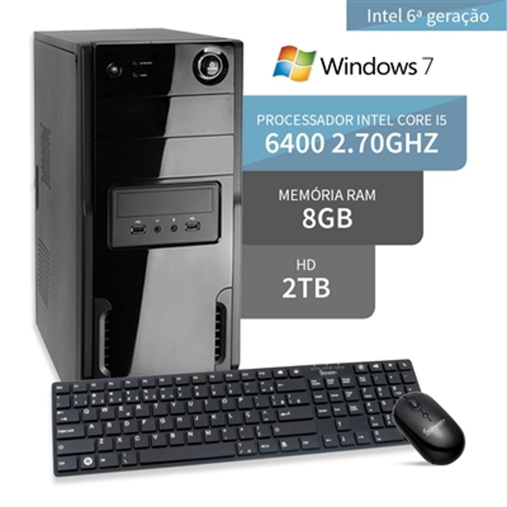 Computador Core I5 6400 6 Geração 8gb Ddr4 Hd 2tb Windows 3green Evolution Fun Desktop é bom? Vale a pena?