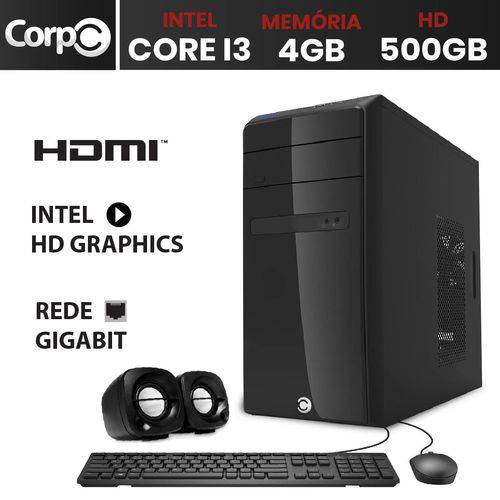 Computador Corpc Line Intel Core I3 4GB HD 500GB com Mouse Teclado e Caixa de Som é bom? Vale a pena?