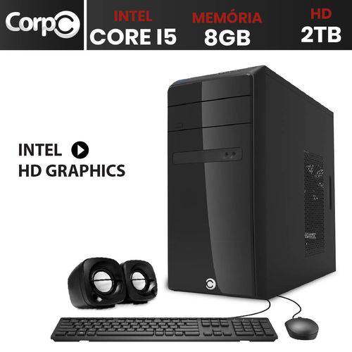 Computador Corpc Line Intel Core I5 8GB HD 2TB HDMI Full HD é bom? Vale a pena?