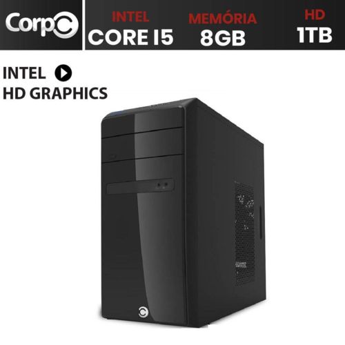 Computador Desktop CorPC Line Intel Core I5 3.2GHZ 8GB DDR3 HD 1TB HDMI Full HD Intel HD Graphics é bom? Vale a pena?